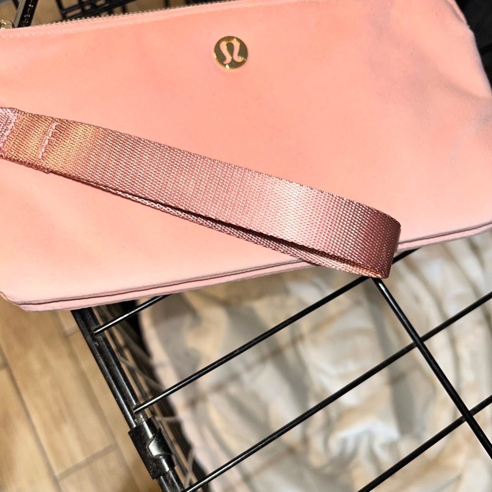 lululemon athletica Pink Wristlet Bag